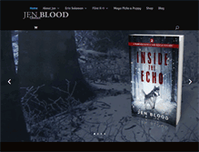 Tablet Screenshot of jenblood.com